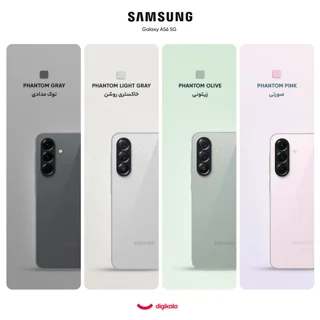 گوشی موبایل سامسونگ مدل Galaxy A56 دو سیم کارت ظرفیت 256 گیگابایت و رم 8 گیگابایت - ویتنام 102127711