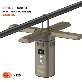 اسپیکر بلوتوثی قابل حمل کربی مدل Y225 POWERBANK&CAMPING LIGHT 102032487