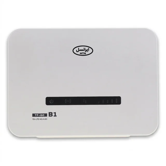 مودم  ایرانسل 4G/TD-LTE مدل TF-i60 B1 و50 گیگ هدیه و18 ماه گارانتی