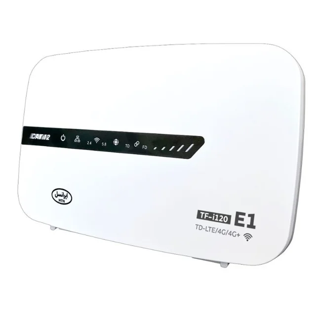 مودم 4G ایرانسل مدل TF-i120 E1 با فناوری LTE Cat 12، سرعت دانلود 600 مگابیت بر ثانیه، آپلو 102804874