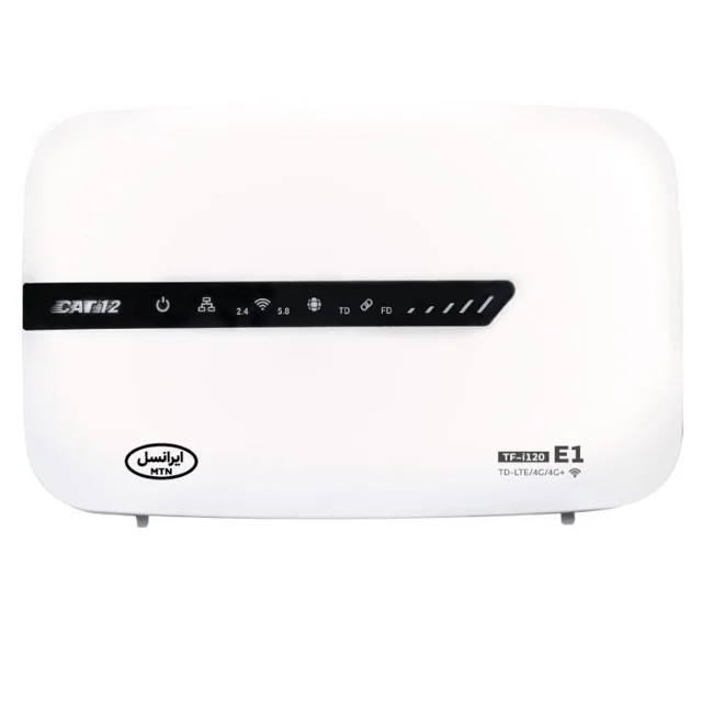 مودم 4G ایرانسل مدل TF-i120 E1 با فناوری LTE Cat 12، سرعت دانلود 600 مگابیت بر ثانیه، آپلو 102804877