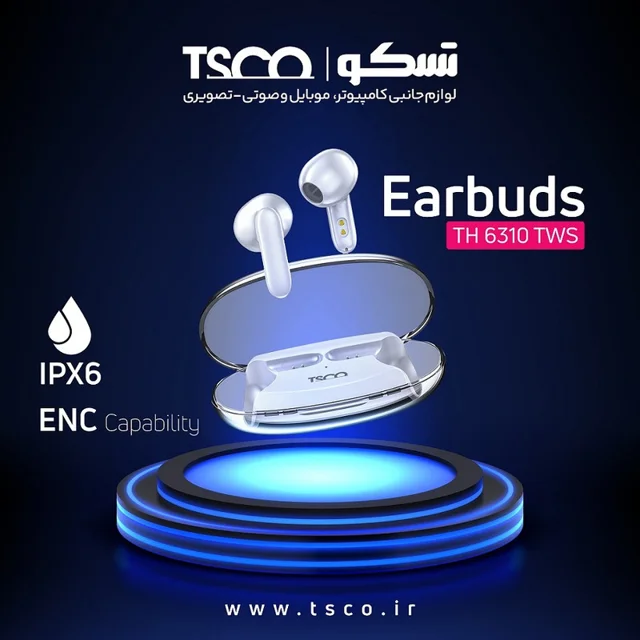 هدفون بلوتوثی تسکو مدل TH 6310 102064939