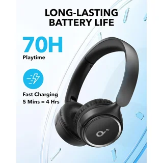 هدفون بلوتوثی انکر مدل Soundcore H30i بدون قابلیت نویز کنسلینگ، درگاه شارژ USB Type-C، دار 102050089