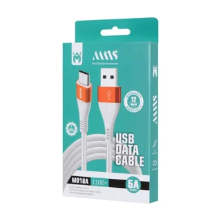 کابل تبدیل USB  به  microusb ام ان اس مدل M018A طول 1.1 متر 101835356
