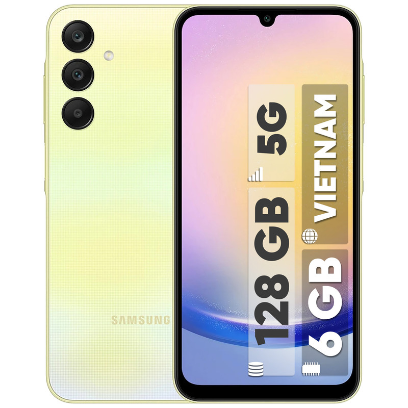 گوشی موبایل سامسونگ Galaxy A25 5Gرم 6GB حافظه 128GBدو سیم‌کارت