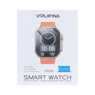 ساعت هوشمند 2.01 اینچ مدل VIPLATINA VO13 با بند سیلیکونی 102034903