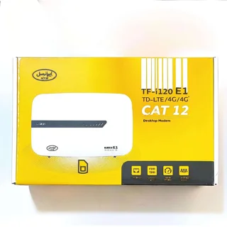 مودم 4G ایرانسل مدل TF-i120 E1 با فناوری LTE Cat 12، سرعت دانلود 600 مگابیت بر ثانیه، آپلو 102804876