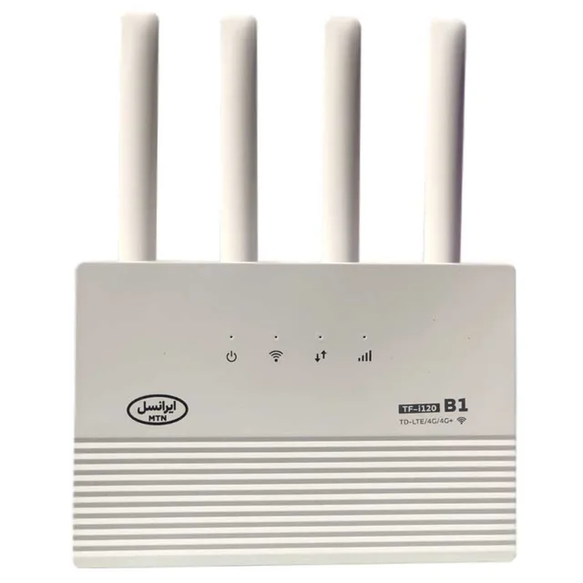 مودم 4G/TD-LTE ایرانسل مدل TF-i120 B1(به همراه 50 گیگ اینترنت) گارانتی 18 ماه