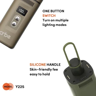 اسپیکر بلوتوثی قابل حمل کربی مدل Y225 POWERBANK&CAMPING LIGHT 102032488