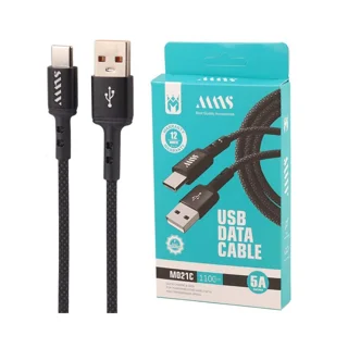 کابل تبدیل USB به USB-C ام ان اس مدل M021C طول 1.1 متر 101834712