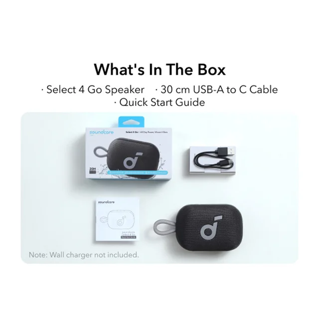 اسپیکر قابل حمل انکر مدل Select 4 Go A31X1 102049096