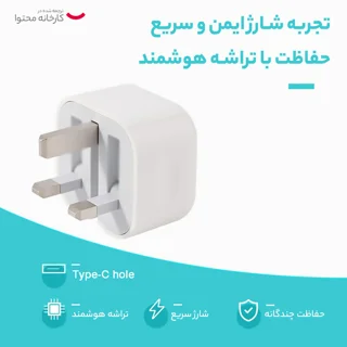 شارژر دیواری 20 وات اپل مدل B/A 102110160
