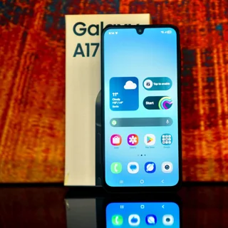 گوشی موبایل سامسونگ مدل Galaxy A17 4G دو سیم کارت ظرفیت 128 گیگابایت و رم 4 گیگابایت - ویت 102127411