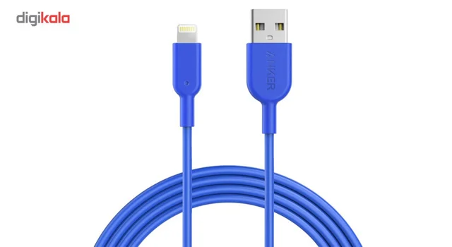 کابل تبدیل USB به لایتنینگ انکر مدل A8433 طول 1.8 متر 102066576