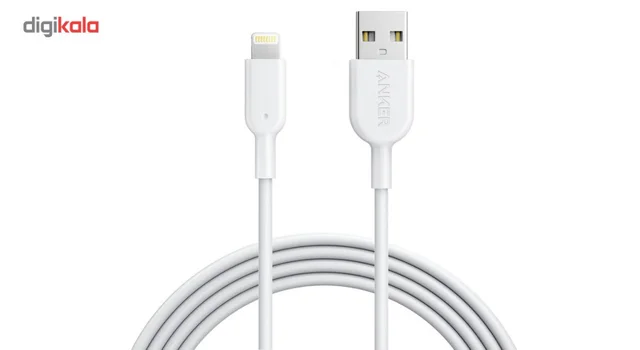 کابل تبدیل USB به لایتنینگ انکر مدل A8433 طول 1.8 متر 102066578