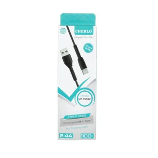 کابل تبدیل USB به USB-C چرلو مدل CH-TCk02 طول 1.1 متر 101837650